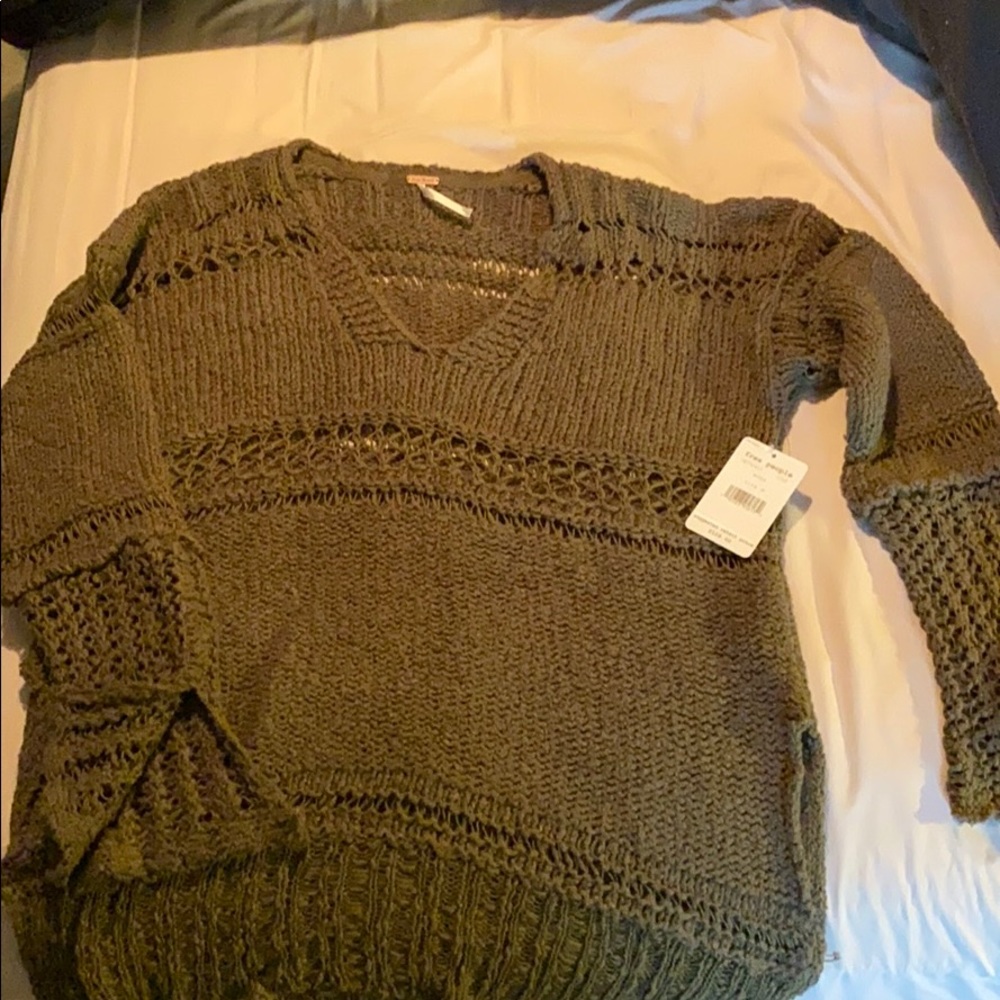 NWT Free People Belong to you Sweater